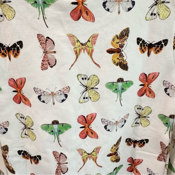 NWT Saltwater Swaddles Give Me Butterflies Pajama Set 4T - Picture 5 of 5